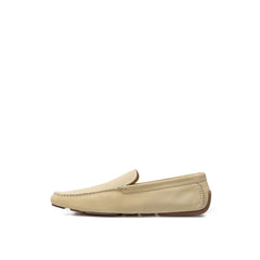 Bally Beige Leather Moccassin -   -  Bally.