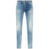 DsquaredΒ² Blue Cotton Jeans & Pant -   -  DsquaredΒ².