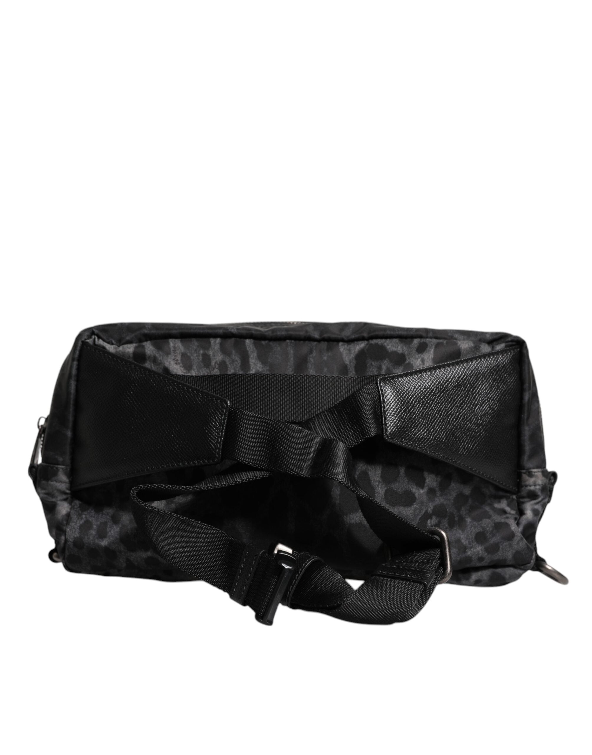 Dolce & Gabbana Black Gray Leopard DG Logo Belt Waist Fanny Pack Bag -   -  Dolce & Gabbana. Dolce & Gabbana Black Gray Leopard DG Logo Belt Waist Fanny Pack Bag -   -  Dolce & Gabbana.