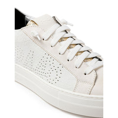 P448 White Leather Sneaker -   -  P448.