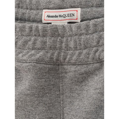 Alexander McQueen Chic Gray Cotton Blend Trousers -   -  Alexander McQueen.