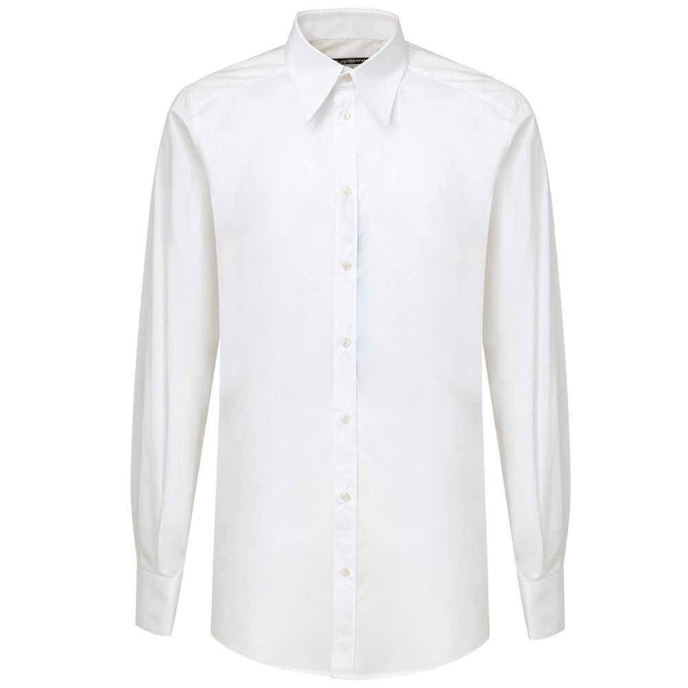 Dolce & Gabbana White Cotton Shirt -   -  Dolce & Gabbana.