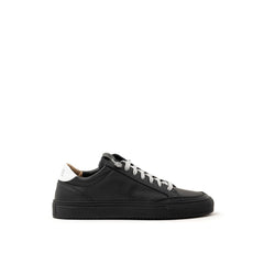 P448 Black Leather Sneaker -   -  P448.