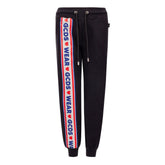 GCDS Black Cotton Joggers Workout Pant -   -  GCDS.