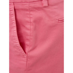 Lardini Elegant Cotton Pink Trousers for Sophisticated Style -   -  Lardini.
