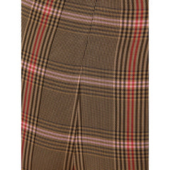 Lardini Elegant Brown Viscose Pants for Women -   -  Lardini.