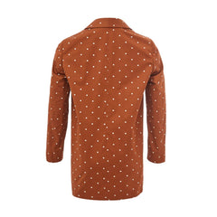 Lardini Chic Cotton Brown Jacket for the Modern Woman -   -  Lardini.