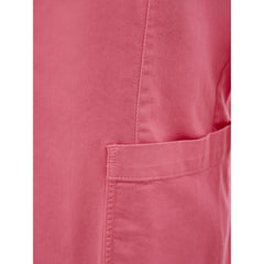 Lardini Elegant Pink Cotton Jacket for Her -   -  Lardini.