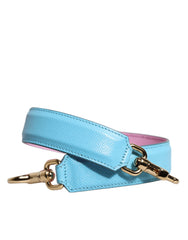 Dolce & Gabbana Pink Blue Leather Handle Bag Shoulder Strap -   -  Dolce & Gabbana.