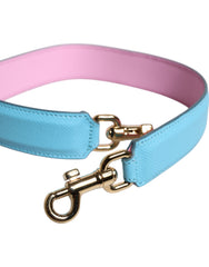 Dolce & Gabbana Pink Blue Leather Handle Bag Shoulder Strap -   -  Dolce & Gabbana.