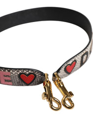 Dolce & Gabbana Multicolor DG AMORE Patch Bag Shoulder Strap -   -  Dolce & Gabbana.
