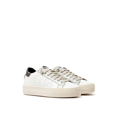 P448 White Leather Sneaker -   -  P448.