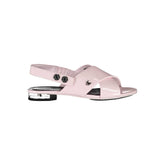 Calvin Klein Pink Polyethylene Women Sandal -   -  Calvin Klein.