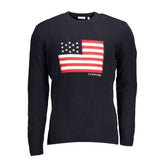 U.S. POLO ASSN. Blue Wool Men Sweater -   -  U.S. POLO ASSN..