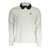 La Martina White Cotton Men Polo Shirt -   -  La Martina.