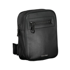 Calvin Klein Sleek Black Shoulder Bag with Contrasting Details -  Shoulder Bag for Men -  Calvin Klein.