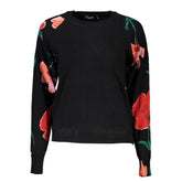 Desigual Chic Contrast Crew Neck Sweater -   -  Desigual.