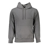 Calvin Klein Elegant Gray Hooded Sweatshirt -   -  Calvin Klein.