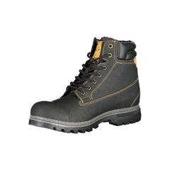 Carrera Sleek Lace-Up Boots with Contrast Accents -   -  Carrera.