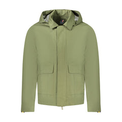 K-WAY Green Linen Men Jacket -   -  K-WAY.