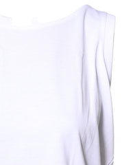 Dolce & Gabbana White Cotton Sleeveless Crew Neck T-shirt -   -  Dolce & Gabbana.