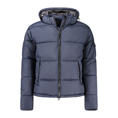 North Sails Blue Polyester Men Jacket -   -  North Sails.