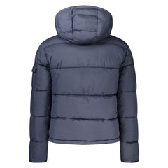 North Sails Blue Polyester Men Jacket -   -  North Sails.