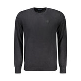 North Sails Black Cotton Men Sweater -   -  North Sails.