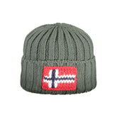 Napapijri Green Marabou Men Cap -   -  Napapijri.