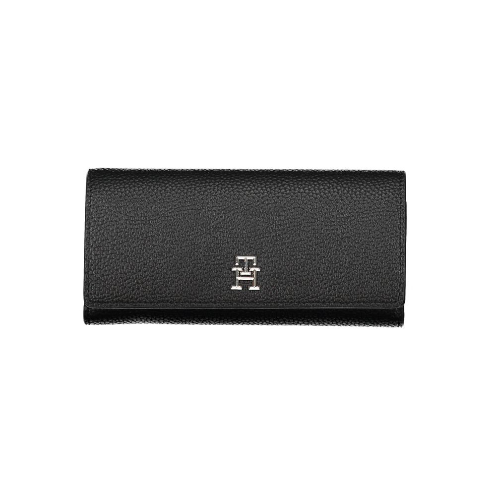 Tommy Hilfiger Black Polyethylene Women Wallet - - Tommy Hilfiger.