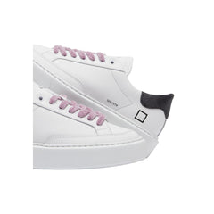 D.A.T.E Beige Leather Sneaker -   -  D.A.T.E.