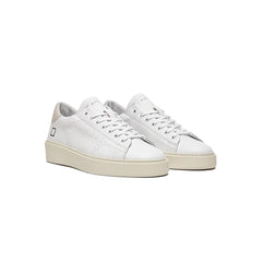 D.A.T.E White Leather Sneaker -   -  D.A.T.E.
