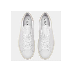 D.A.T.E White Leather Sneaker -   -  D.A.T.E.