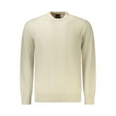 Hugo Boss Beige Cotton Men Sweater -   -  Hugo Boss.