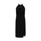 Givenchy Midi Dress with halter neckline -   -  Givenchy.