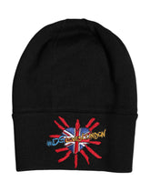 Dolce & Gabbana Black #DGLOVESLONDON Knitted Beanie Hat -   -  Dolce & Gabbana.