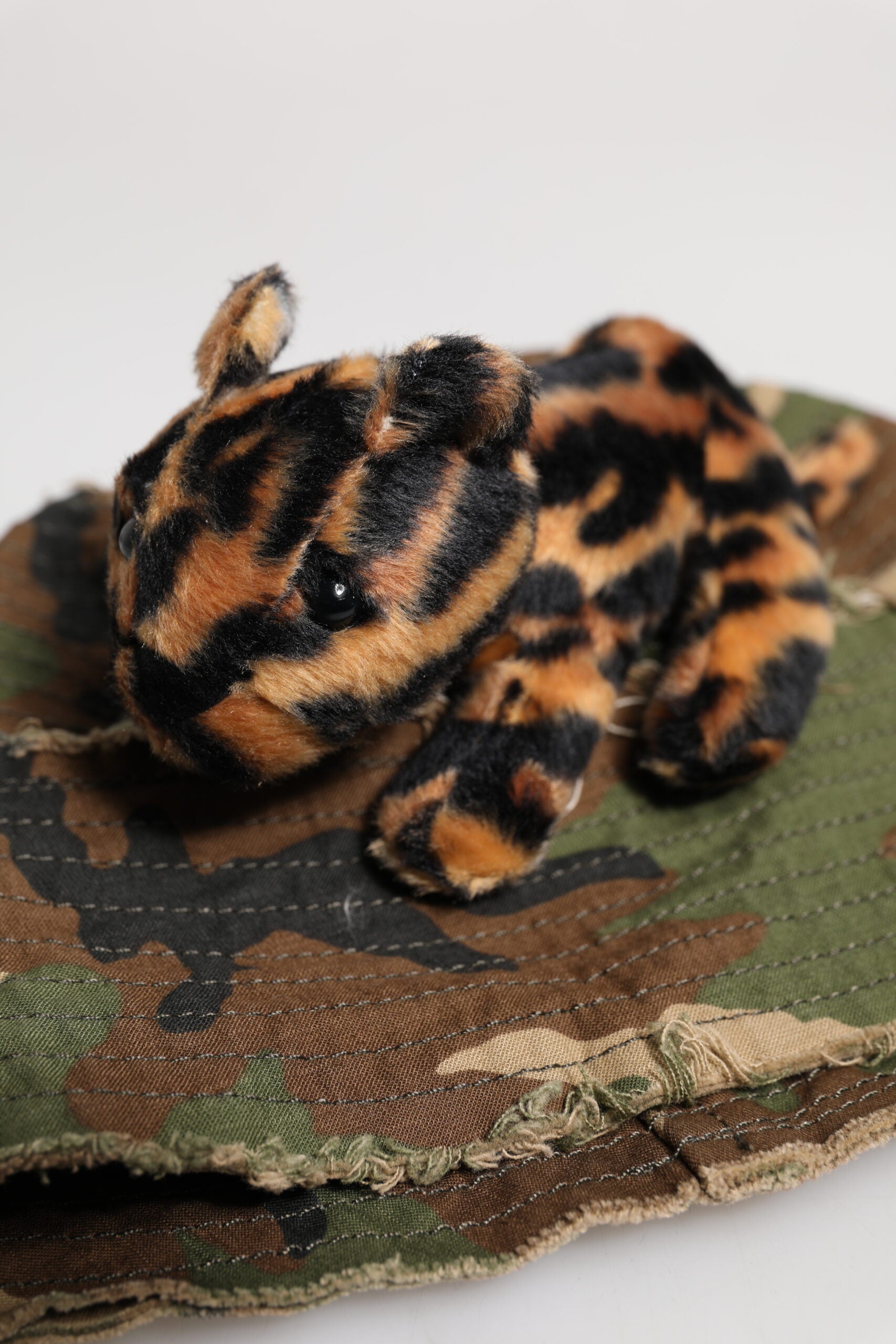 Dolce & Gabbana Multicolor Leopard Embellish Wide Brim Bucket Hat -   -  Dolce & Gabbana. Dolce & Gabbana Multicolor Leopard Embellish Wide Brim Bucket Hat -   -  Dolce & Gabbana.