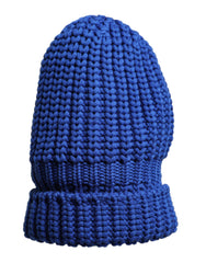 Dolce & Gabbana Blue Wool Knitted Winter Beanie Hat -   -  Dolce & Gabbana.