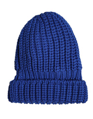 Dolce & Gabbana Blue Wool Knitted Winter Beanie Hat -   -  Dolce & Gabbana.