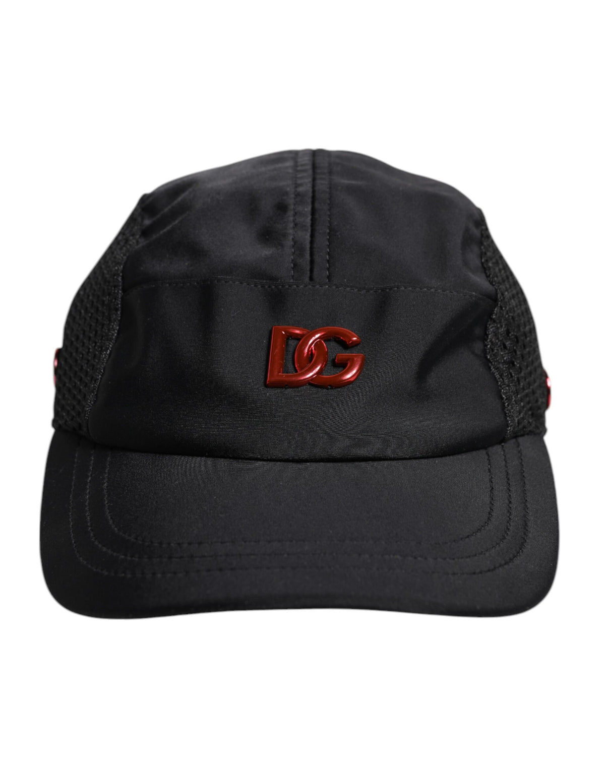 Dolce & Gabbana Black Nylon Logo 6 Panels Baseball Cap -   -  Dolce & Gabbana.