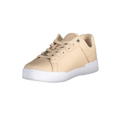 Tommy Hilfiger Pink Leather Women Sneaker -   -  Tommy Hilfiger.