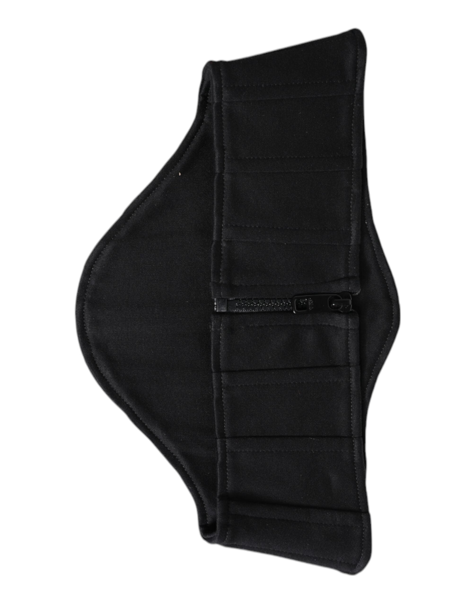 Dolce & Gabbana Black Cotton Waist Tuxedo Belt Cummerbund -   -  Dolce & Gabbana. Dolce & Gabbana Black Cotton Waist Tuxedo Belt Cummerbund -   -  Dolce & Gabbana.