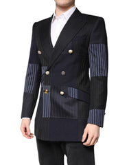 Dolce & Gabbana Multicolor Patchwork Jacket Coat Suit Blazer -   -  Dolce & Gabbana.