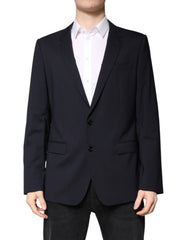 Dolce & Gabbana Black MARTINI Single Breasted Coat Blazer -   -  Dolce & Gabbana.
