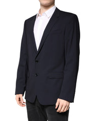 Dolce & Gabbana Black MARTINI Single Breasted Coat Blazer -   -  Dolce & Gabbana.
