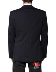 Dolce & Gabbana Black MARTINI Single Breasted Coat Blazer -   -  Dolce & Gabbana.