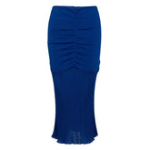 Tom Ford Blue Viscose Midi -   -  Tom Ford.