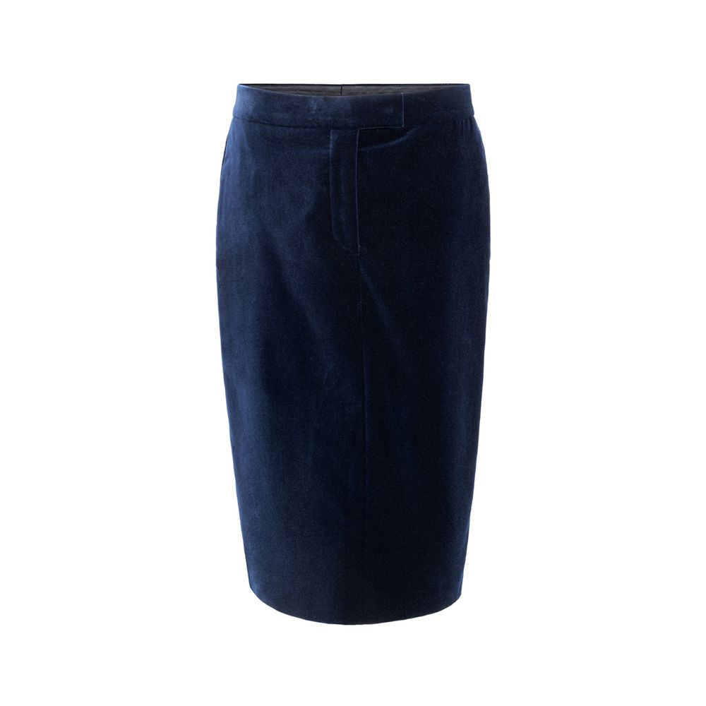 Tom Ford Blue Cotton Skirt -   -  Tom Ford.