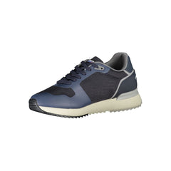 Blauer Dapper Blue Sneakers with Contrast Detailing -   -  Blauer.