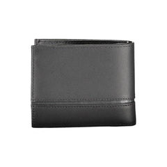 Calvin Klein Black Leather Men Wallet -  Leather Wallet for Men -  Calvin Klein.